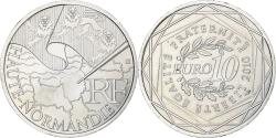 World Coins - France, 10 Euro, Haute-Normandie, 2010, Paris, , Silver