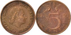 World Coins - Coin, Netherlands, Juliana, 5 Cents, 1950, , Bronze, KM:181