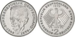 World Coins - GERMANY - FEDERAL REPUBLIC, 2 Mark, 1979, Munich, Copper-Nickel Clad Nickel