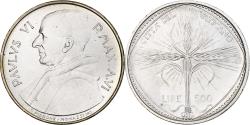 World Coins - Vatican, Paul VI, 500 Lire, 1968 (Anno VI), Rome, , Silver, KM:107
