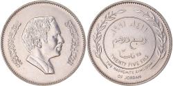World Coins - Coin, Jordan, 25 Fils, 1/4 Dirham, 1991
