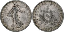 World Coins - France, Franc, Semeuse, 1899, Paris, Silver, , Gadoury:467, KM:844.1