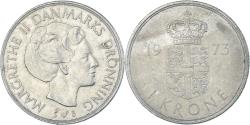 World Coins - Coin, Denmark, Krone, 1973