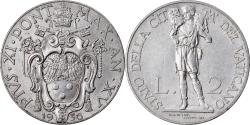 World Coins - Coin, VATICAN CITY, Pius XI, 2 Lire, 1936, Roma, , Nickel, KM:6