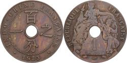 World Coins - French Indochina, 1 Centième, 1923, Poissy, Bronze, , KM:12