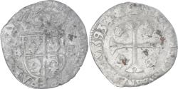 World Coins - Coin, France, Henri IV, Douzain du Dauphiné aux 2 H, 1593, Grenoble,