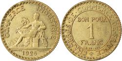 World Coins - Coin, France, Chambre de commerce, Franc, 1925, Paris,
