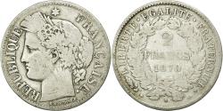 World Coins - Coin, France, Cérès, 2 Francs, 1870, Paris, , Silver, KM:817.1