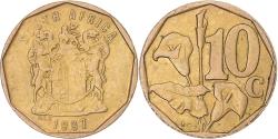 World Coins - Coin, South Africa, 10 Cents, 1997