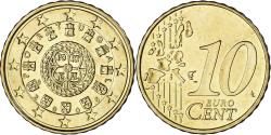 World Coins - Portugal, 10 Euro Cent, 2005, Lisbon, , Brass, KM:743