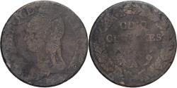World Coins - Coin, France, Dupré, 5 Centimes, AN 5, Paris, , Copper, Gadoury:126