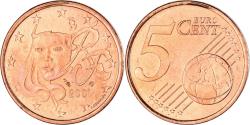 World Coins - France, 5 Euro Cent, 2001, Paris, , Copper Plated Steel, Gadoury:3