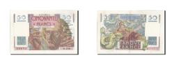 World Coins - Banknote, France, 50 Francs, 50 F 1946-1951 ''Le Verrier'', 1951, 1951-02-01
