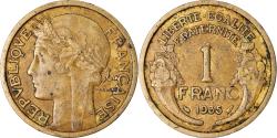 World Coins - Coin, France, Morlon, Franc, 1935, Paris, , Aluminum-Bronze, KM:885