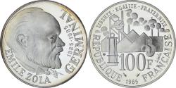 World Coins - France, Germinal, 100 Francs, 1985, BE, , Silver, KM:957