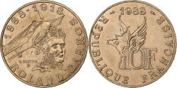 World Coins - France, 10 Francs, Roland Garros, 1988, MDP, Tranche B, Copper-nickel