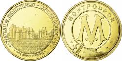 World Coins - France, Token, Château de Montpoupon, Copper-nickel Aluminium,