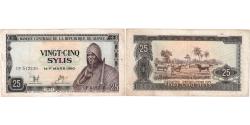 World Coins - Guinea, 25 Sylis, 1960-03-01, VF(20-25)