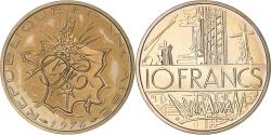 World Coins - France, Mathieu, 10 Francs, 1976, Paris, série FDC, Tranche B,
