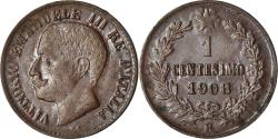 World Coins - Coin, Italy, Vittorio Emanuele III, Centesimo, 1908, Rome, , Bronze