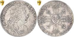 World Coins - France, Louis XIV, Écu aux 8L, Hybrid portrait, 1709, Bayonne, pedigree, PCGS