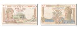 World Coins - Banknote, France, 50 Francs, 50 F 1934-1940 ''Cérès'', 1939, 1939-06-22