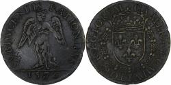 World Coins - France, Token, Henri III, Cour des Monnaies de Paris, 1576, Brass,