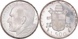 World Coins - Coin, VATICAN CITY, John Paul II, 500 Lire, 1979, Roma, , Silver