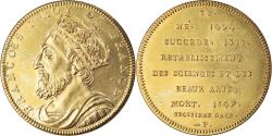 World Coins - France, Medal, Les Rois de France, François Ier, History, Piéfort,