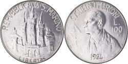 World Coins - Coin, San Marino, 100 Lire, 1984, Rome, , Steel, KM:165