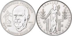 World Coins - France, 1 Franc, Jacques Rueff, 1996, Pessac, ESSAI, Nickel,
