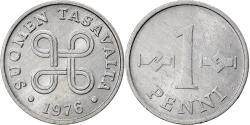 World Coins - Coin, Finland, Penni, 1976, , Aluminum, KM:44a