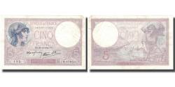 World Coins - France, 5 Francs, Violet, 1940, 1940-12-26, AU(50-53), Fayette:4.18, KM:83