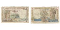 World Coins - France, 50 Francs, Cérès, 1940, H.12856, VF(20-25), Fayette:18.40, KM:85b