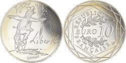 World Coins - France, 10 Euro, Liberté Automne Sempé, 2014, FDC, , Silver