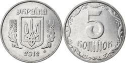 World Coins - Coin, Ukraine, 5 Kopiyok, 2012, , Stainless Steel, KM:7