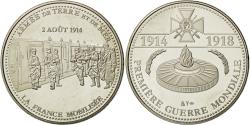 World Coins - France, Medal, Première Guerre Mondiale, La France Mobilisée,
