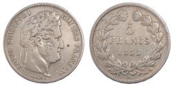 World Coins - Coin, France, Louis-Philippe, 5 Francs, 1838, Marseille, , Silver