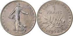 World Coins - France, Franc, Semeuse, 1974, Paris, Nickel, , Gadoury:474, KM:925.1