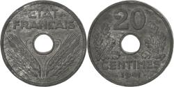 World Coins - Coin, France, 20 Centimes, 1941, , Zinc, KM:PE307, Gadoury:52.EP