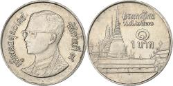 World Coins - Thailand, Baht, 2014, Copper-nickel,