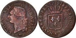 World Coins - Coin, France, Louis XVI, Sol ou sou, Sol, 1791, Paris, , Copper