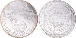 World Coins - France, 10 Euro, 2011, Paris, Ile De France.FDC, , Silver, KM:1739
