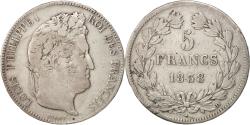 World Coins - Coin, France, Louis-Philippe, 5 Francs, 1838, Lyon, , Silver, KM:749.4