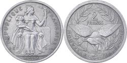 World Coins - New Caledonia, 2 Francs, 1977, Paris, Aluminum, , KM:14