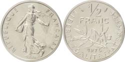 World Coins - Coin, France, 1/2 Franc, 1976, , Nickel, KM:P551, Gadoury:91.P1