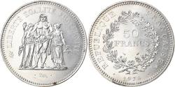 World Coins - Coin, France, Hercule, 50 Francs, 1976, Paris, , Silver, KM:941.1