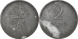 World Coins - Coin, Denmark, Frederik IX, 2 Öre, 1961, Copenhagen, , Zinc, KM:840.2