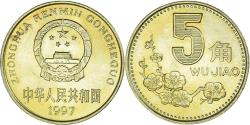 World Coins - Coin, China, 5 Jiao, 1997