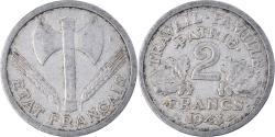 World Coins - Coin, France, 2 Francs, 1943